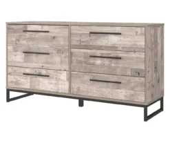 Neilsville Whitewash 6-Drawer Dresser -Furniture Promotion Series 810591829 1