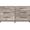 Neilsville Whitewash 6-Drawer Dresser -Furniture Promotion Series 810591829 5