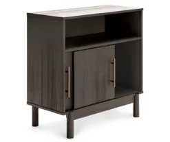 Brymont Dark Gray Sliding Door Accent Cabinet -Furniture Promotion Series 810591843 2
