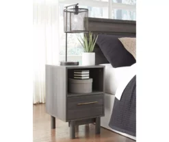 Brymont Dark Gray Nightstand -Furniture Promotion Series 810591848 5