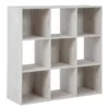 Paxberry Whitewash 9-Cube Storage Organizer