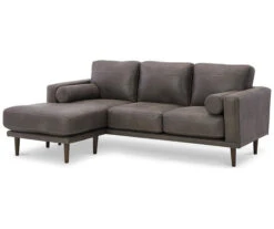 Signature Design By Ashley Arroyo Faux Leather Sofa Chaise -Furniture Promotion Series 810594573 1