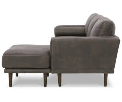 Signature Design By Ashley Arroyo Faux Leather Sofa Chaise -Furniture Promotion Series 810594573 2