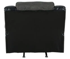 Earhart Slate Faux Leather Rocker Recliner -Furniture Promotion Series 810594581 3 1