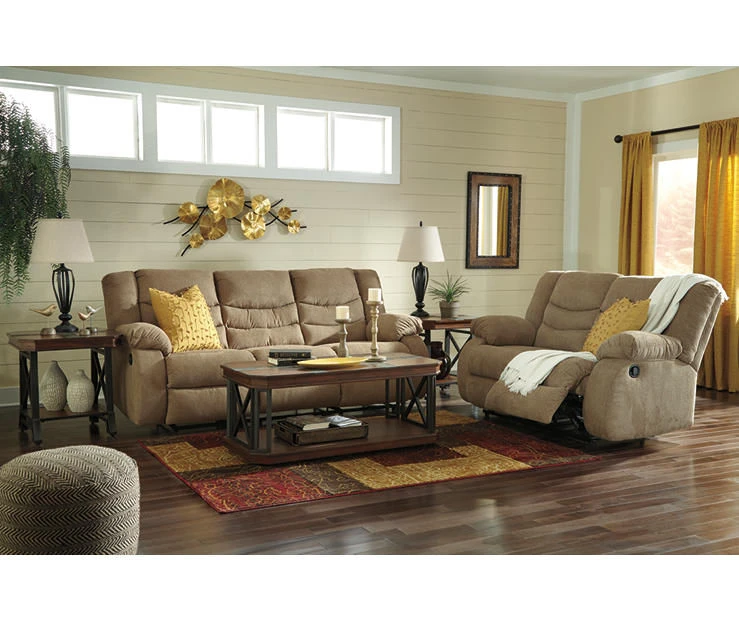 Tulen Mocha Reclining Sofa 6 Tulen Mocha Reclining Sofa - Image 4