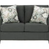 Bayonne Charcoal Loveseat