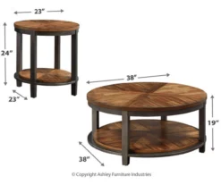 Roybeck 3-Piece Occasional Table Set -Furniture Promotion Series 810598642 3