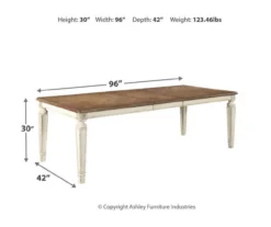 Raelyn Rectangular Extension Leaf Dining Table 23 Raelyn Rectangular Extension Leaf Dining Table -Furniture Promotion Series 810599595 10