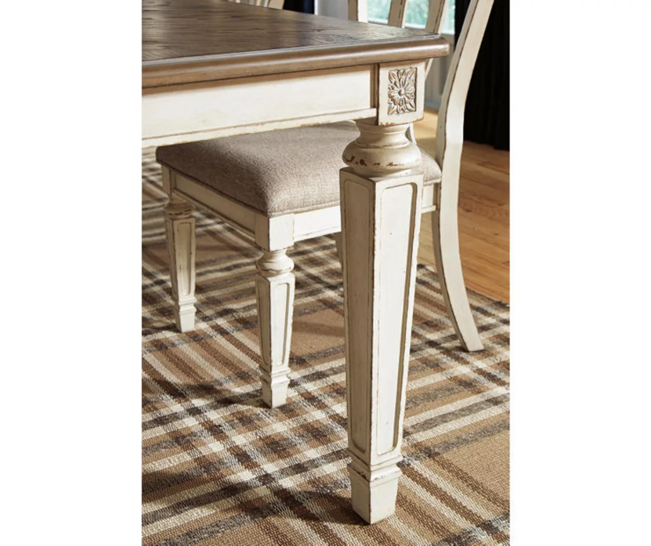 Raelyn Rectangular Extension Leaf Dining Table 7 Raelyn Rectangular Extension Leaf Dining Table - Image 5