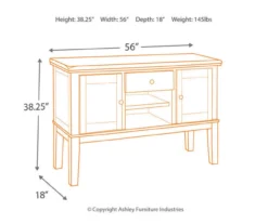 Haddigan Dining Server -Furniture Promotion Series 810599602 4