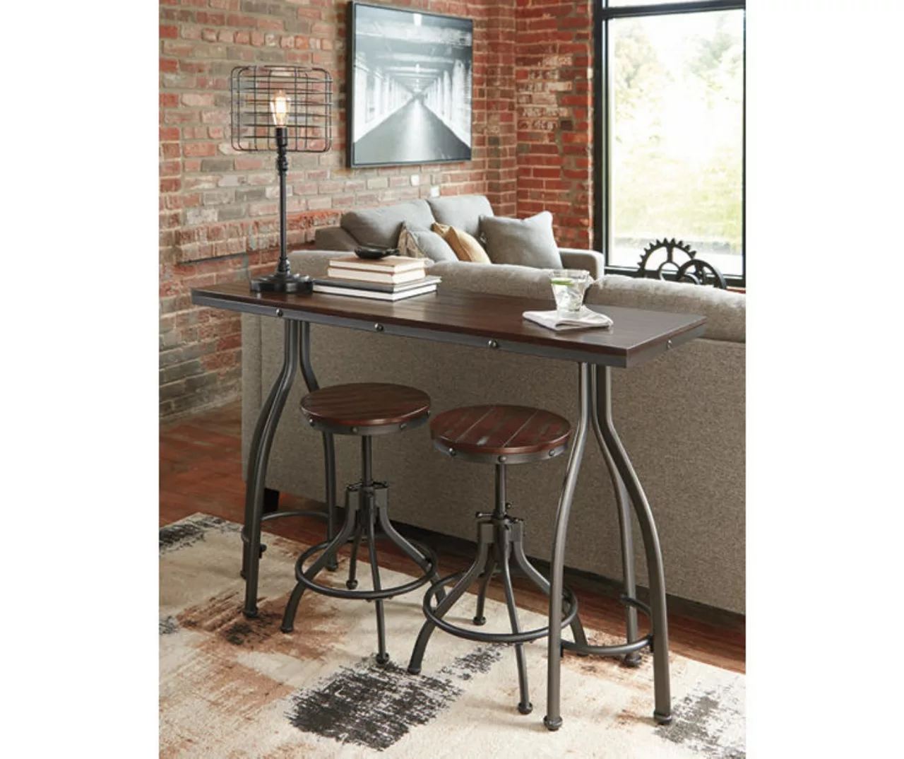 Odium 3-Piece Counter-Height Dining Set 5 Odium 3-Piece Counter-Height Dining Set - Image 3