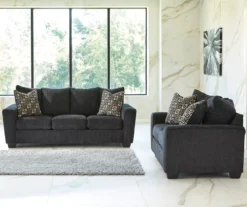 Wixon Black Sofa -Furniture Promotion Series 810609733 810615988 A0