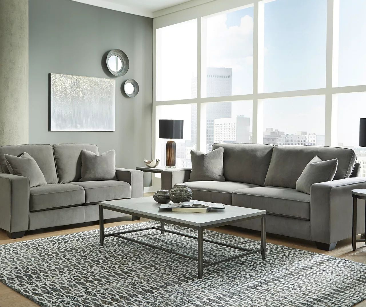 Angleton Sandstone Loveseat 10 Angleton Sandstone Loveseat - Image 8