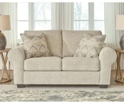 Haisley Ivory Loveseat -Furniture Promotion Series 810610831 A0 4