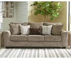 Olin Chocolate Brown Sofa -Furniture Promotion Series 810610834 A0 7