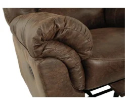 Bladen Coffee Faux Leather Rocker Recliner -Furniture Promotion Series 810612226 3