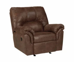 Bladen Coffee Faux Leather Rocker Recliner -Furniture Promotion Series 810612226 6