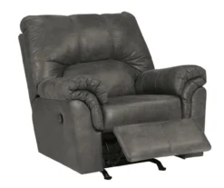 Bladen Slate Faux Leather Rocker Recliner -Furniture Promotion Series 810612227 1