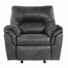 Bladen Slate Faux Leather Rocker Recliner -Furniture Promotion Series 810612227 6