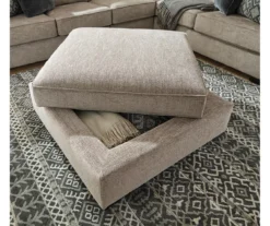 Bovarian Stone Storage Ottoman -Furniture Promotion Series 810612233 2