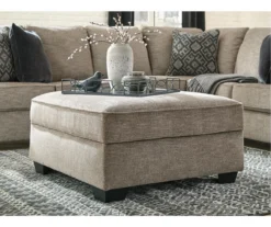 Bovarian Stone Storage Ottoman -Furniture Promotion Series 810612233 3