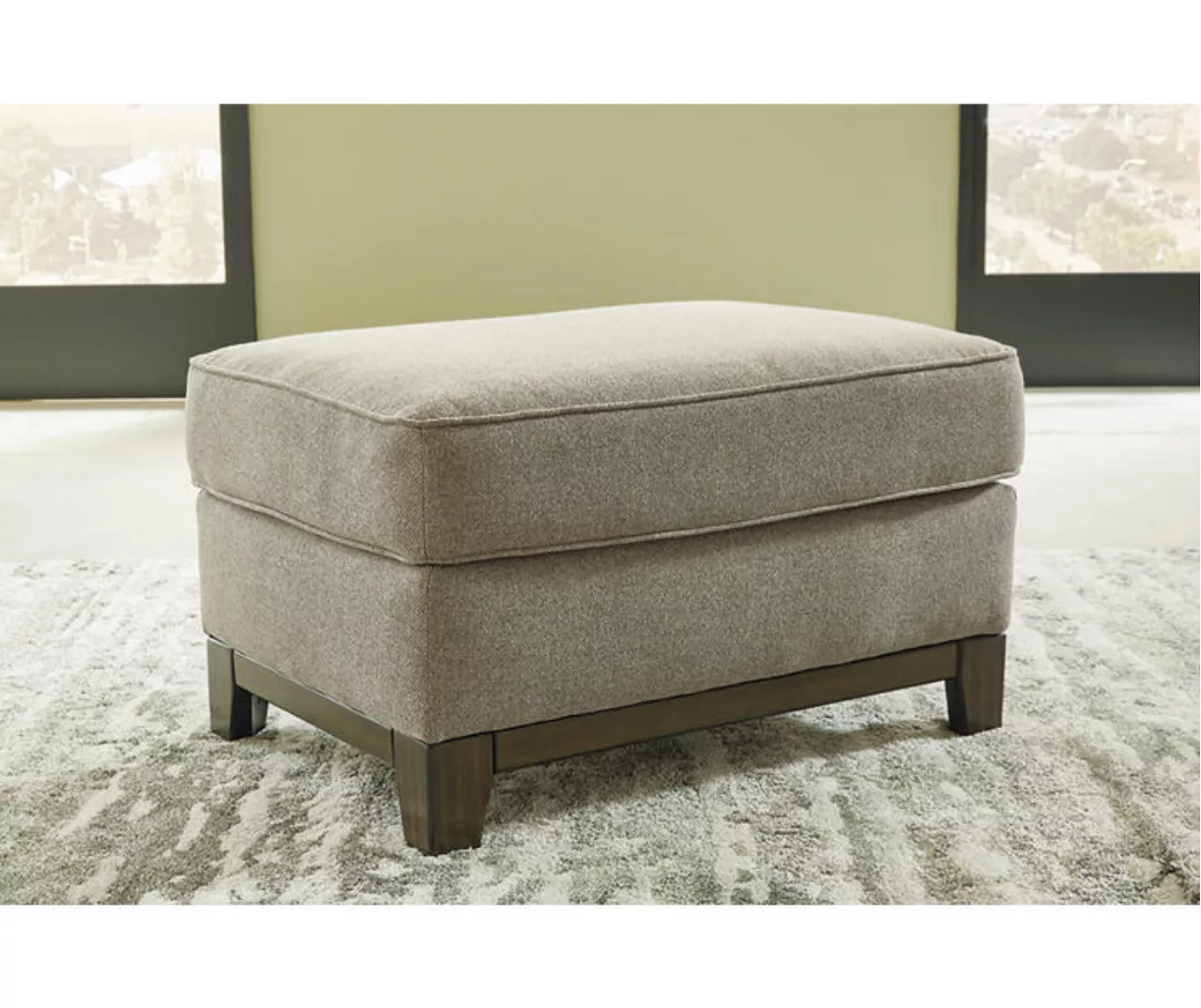 Kaywood Gray Ottoman 4 Kaywood Gray Ottoman - Image 2
