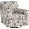 Abney Floral Swivel Accent Chair -Furniture Promotion Series 810612251 1