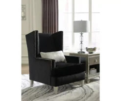 Harriotte Black Accent Chair -Furniture Promotion Series 810612309 1