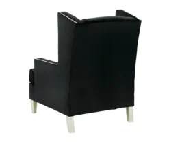 Harriotte Black Accent Chair -Furniture Promotion Series 810612309 2