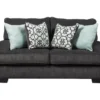 Charenton Charcoal Loveseat -Furniture Promotion Series 810612316 1