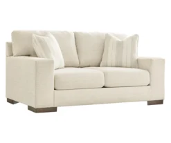Maggie White Loveseat -Furniture Promotion Series 810612353 1
