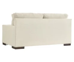 Maggie White Loveseat -Furniture Promotion Series 810612353 2