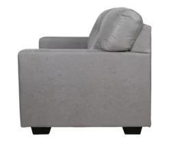Battstone Graphite Faux Leather Loveseat -Furniture Promotion Series 810613203 A1 1