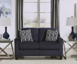 Creeal Heights Midnight Blue Loveseat -Furniture Promotion Series 810616942 2