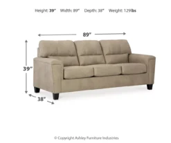 Tishen Pebble Sand Faux Leather Sofa -Furniture Promotion Series 810669841 A0 3