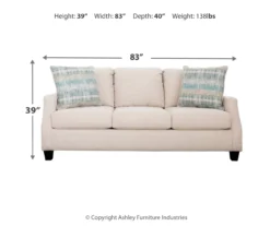 Cullendale Sandstone Cream Sofa -Furniture Promotion Series 810669843 A0 3