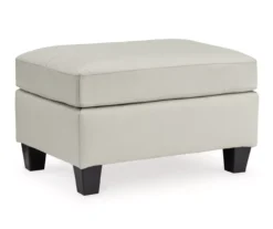 Signature Design By Ashley Genoa Leather Ottoman