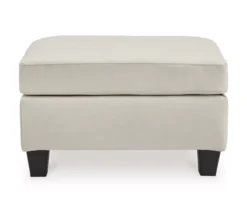 Signature Design By Ashley Genoa Leather Ottoman -Furniture Promotion Series 810697951 A0 3