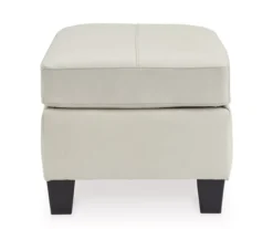 Signature Design By Ashley Genoa Leather Ottoman -Furniture Promotion Series 810697951 A0 4