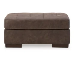 Signature Design By Ashley Maderla Faux Leather Ottoman -Furniture Promotion Series 810697964 A0 3
