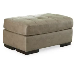 Signature Design By Ashley Maderla Faux Leather Ottoman