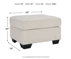 Signature Design By Ashley Cashton Ottoman -Furniture Promotion Series 810697991 A8